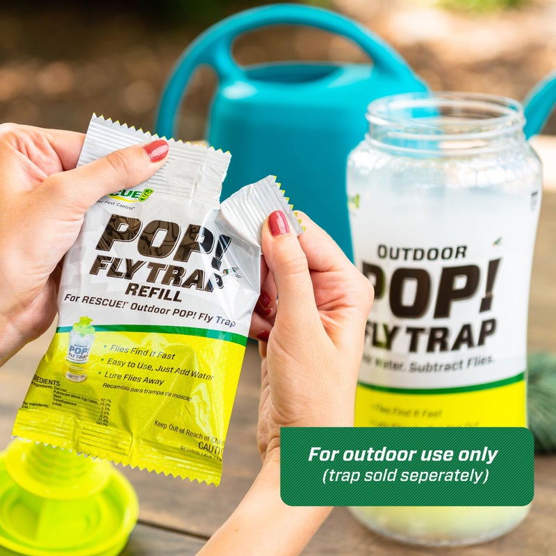 RESCUE! POP! Fly Trap Bait Refill â€“ Outdoor Use - Image 4